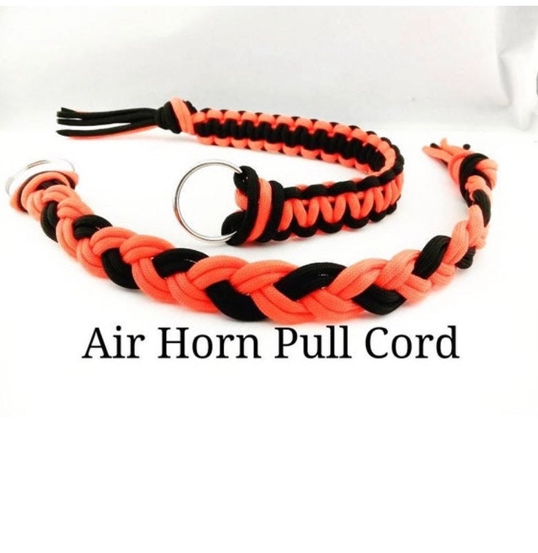 Bright Orange Semi Truck Air Horn Pull Cord - Candmjewelrydesigns
